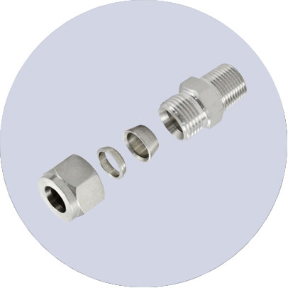 Inconel 600 Single Ferrule Fittings