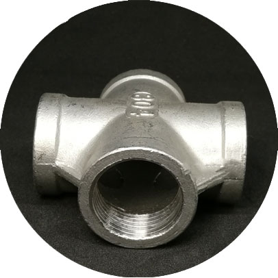 Hastelloy C22 Threaded Cross