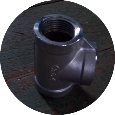Hastelloy C22 Threaded Tee